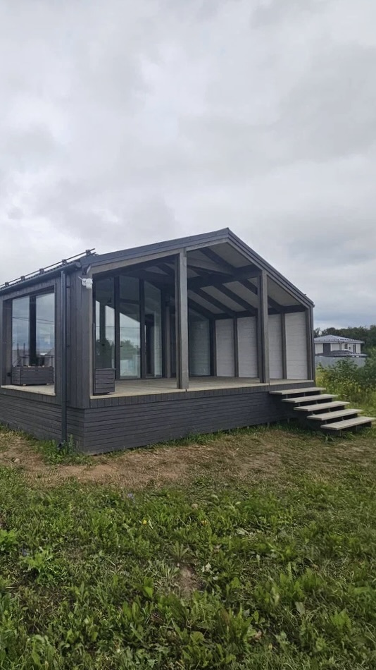 Белореченске модульные дома гараж