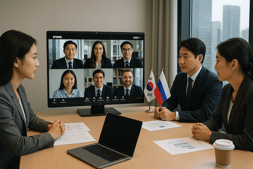 заключение договора с бизнесменами в Южной Корее