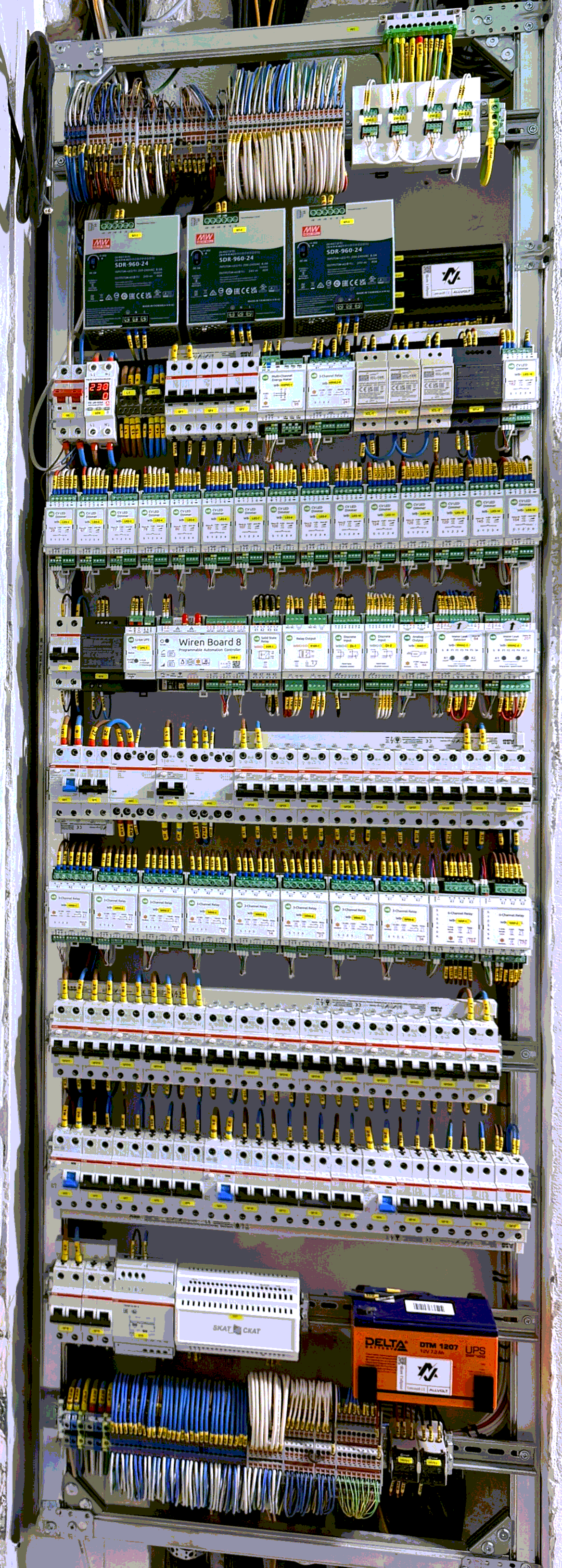 Собранный электрощит All Volt