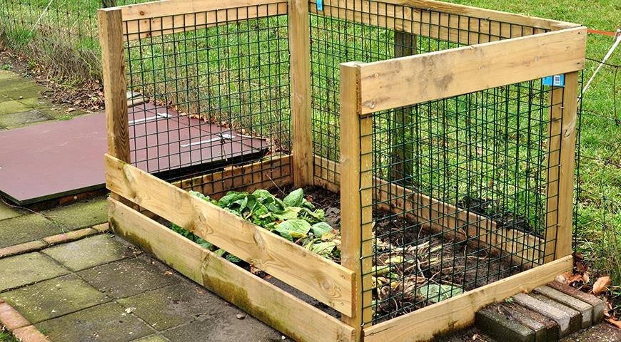 Как сделать компостную кучу