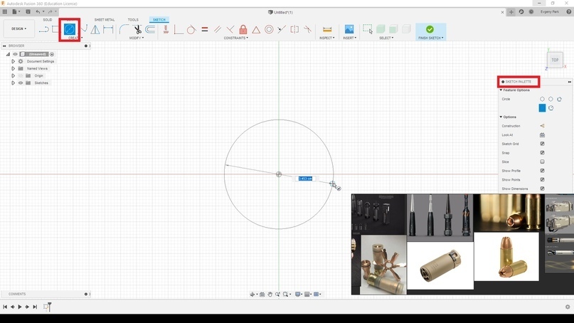 Как создать чертеж в fusion 360