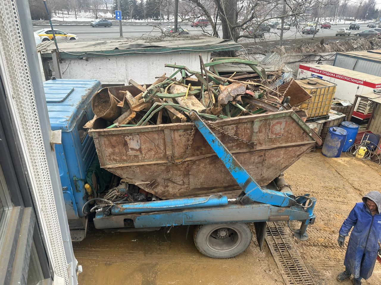 вывоз металлолома со стройки в ЗАО Москвы