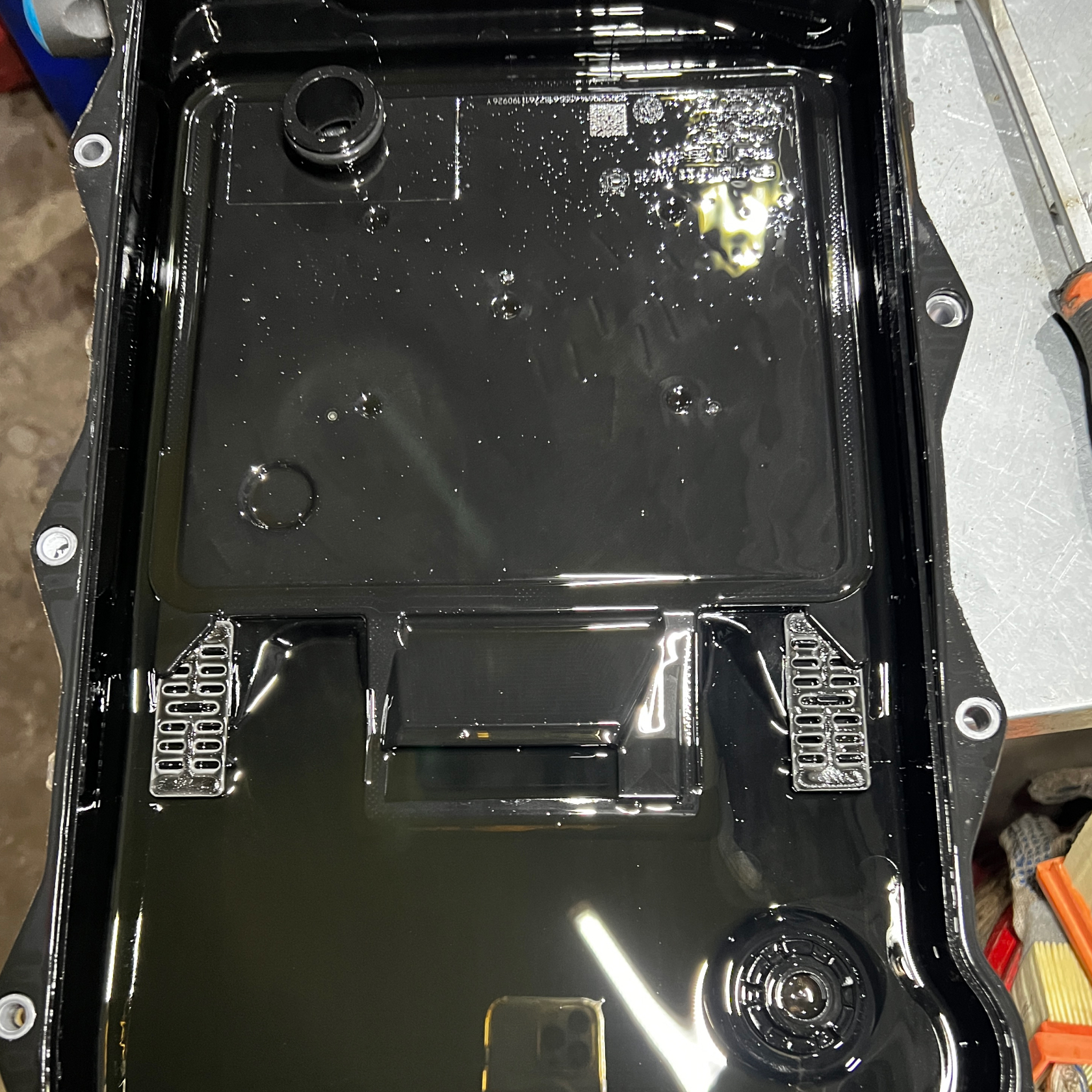 Состояние поддона и магнитов