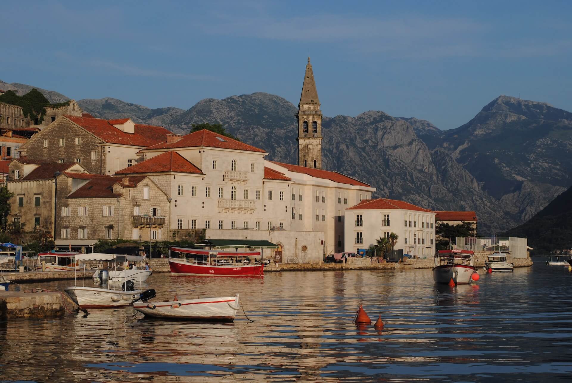 Guide to Montenegro - A view of Perast in Kotor Bay