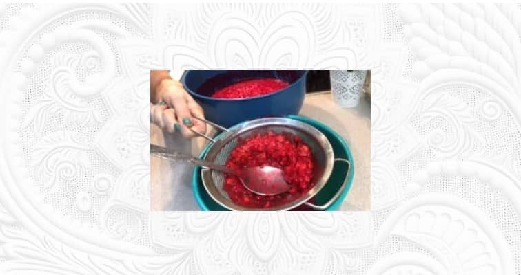 Приготовление калины с сахаром без варки: шаг 5