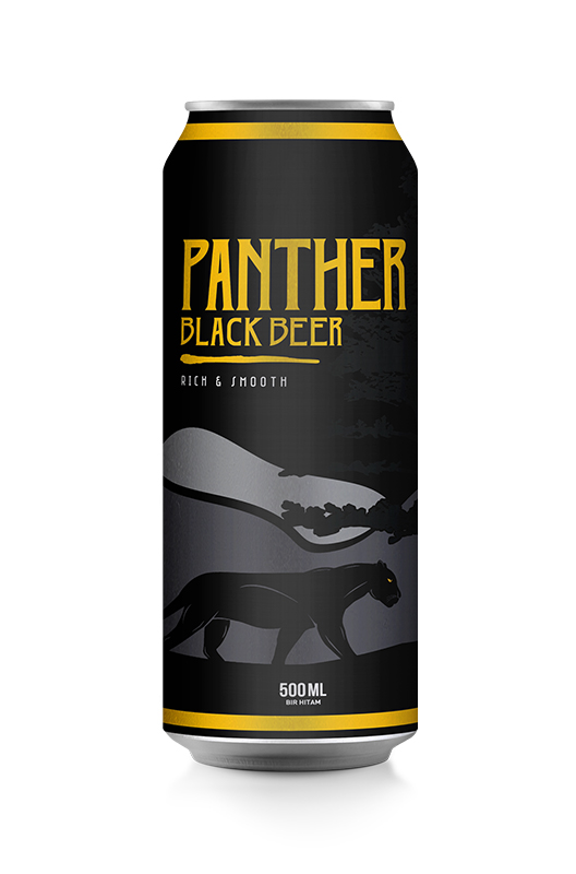 Купить пиво оптом BALI HAI panther black beer - 0,5 л