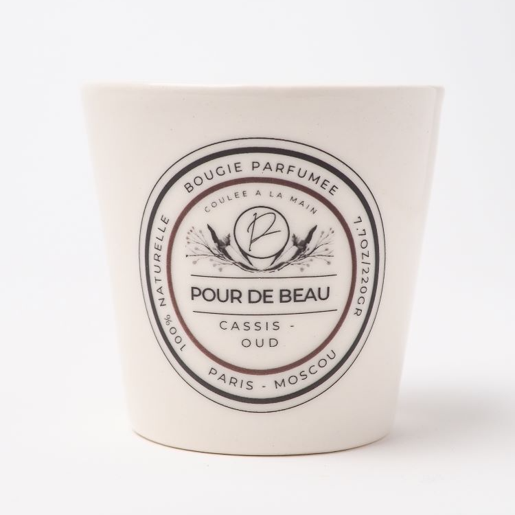 свеча фарфор Cassis-Oud