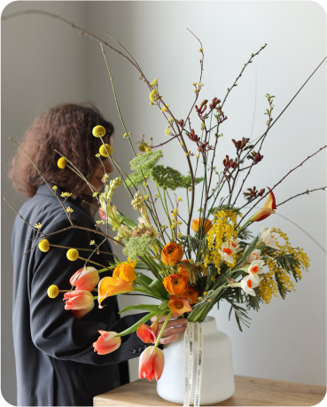 Мастер-класс по составлению букетов в Москве