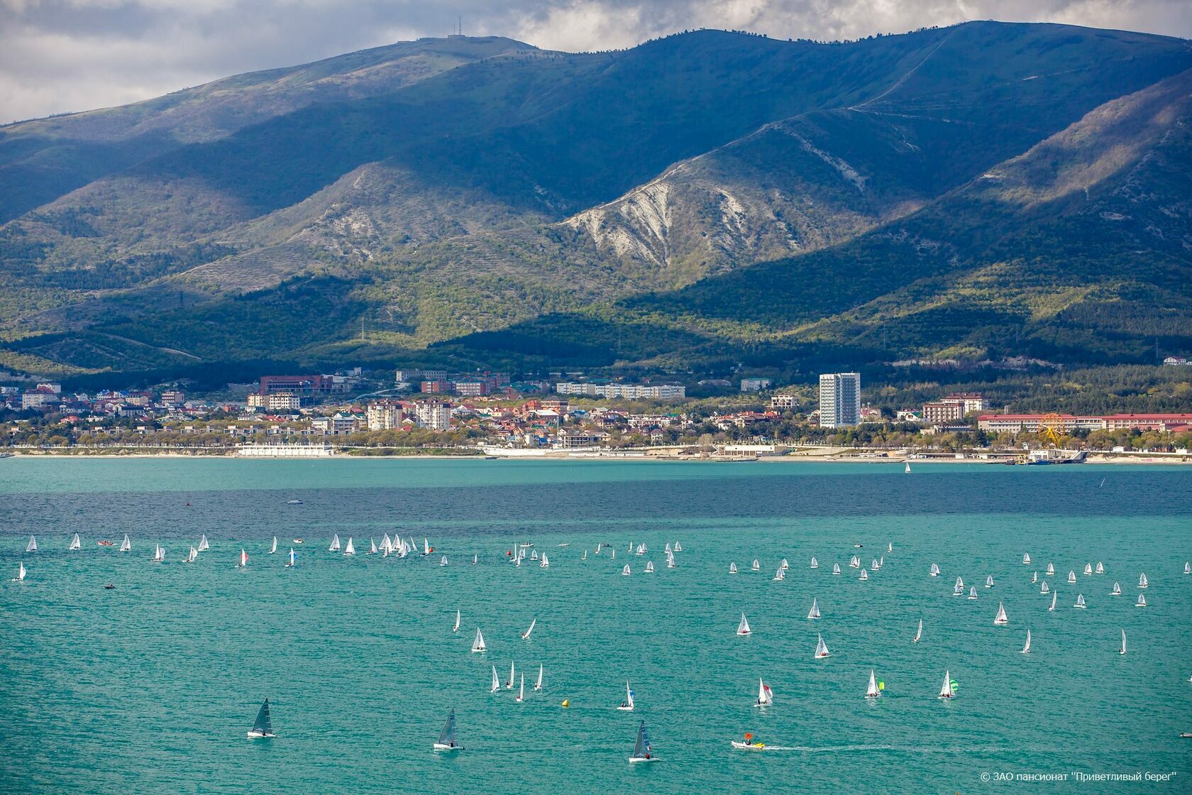 Новороссийск отдых на море 2024. Сгенерируй фото Геленджика чб.