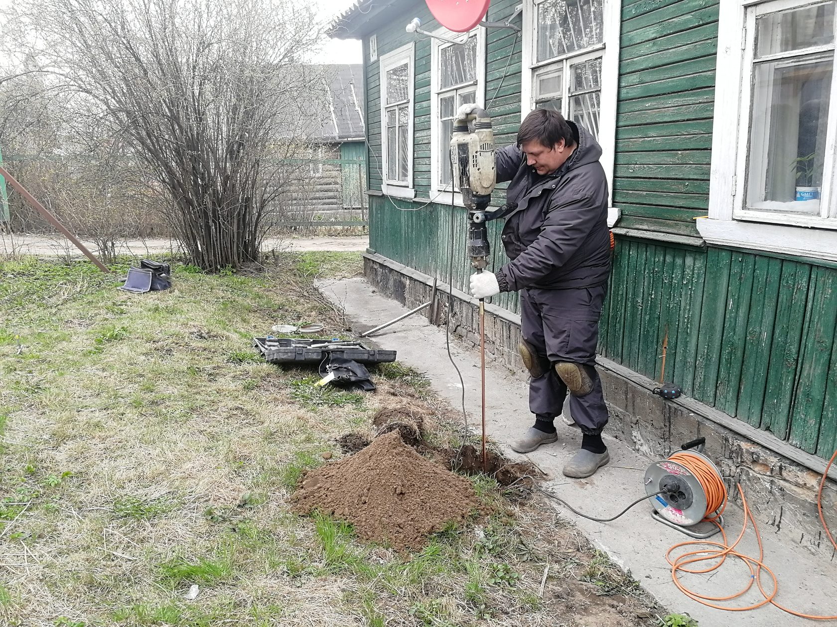 Комплекты заземления для частного дома, наборы модульного заземления купить  в Санкт-Петербурге