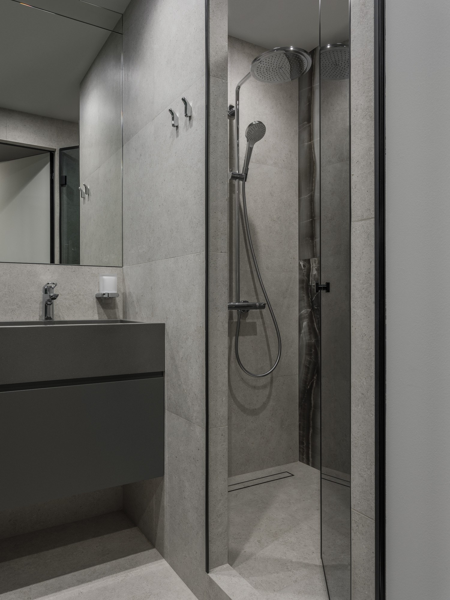 интерьер душевой кабины