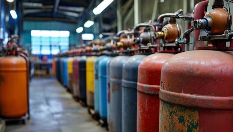 Заправка баллонов газовых