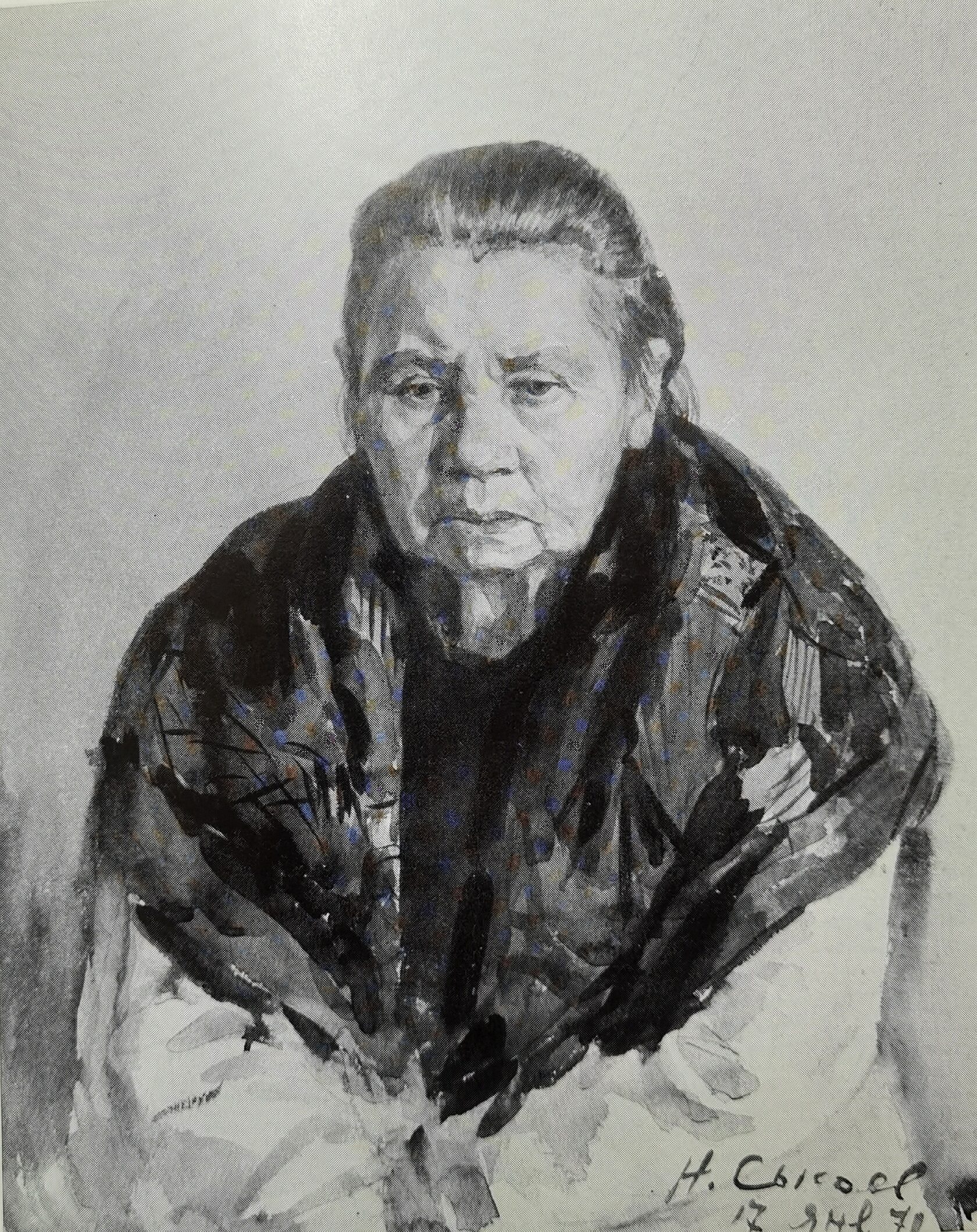 Мать художника, 1970 г.