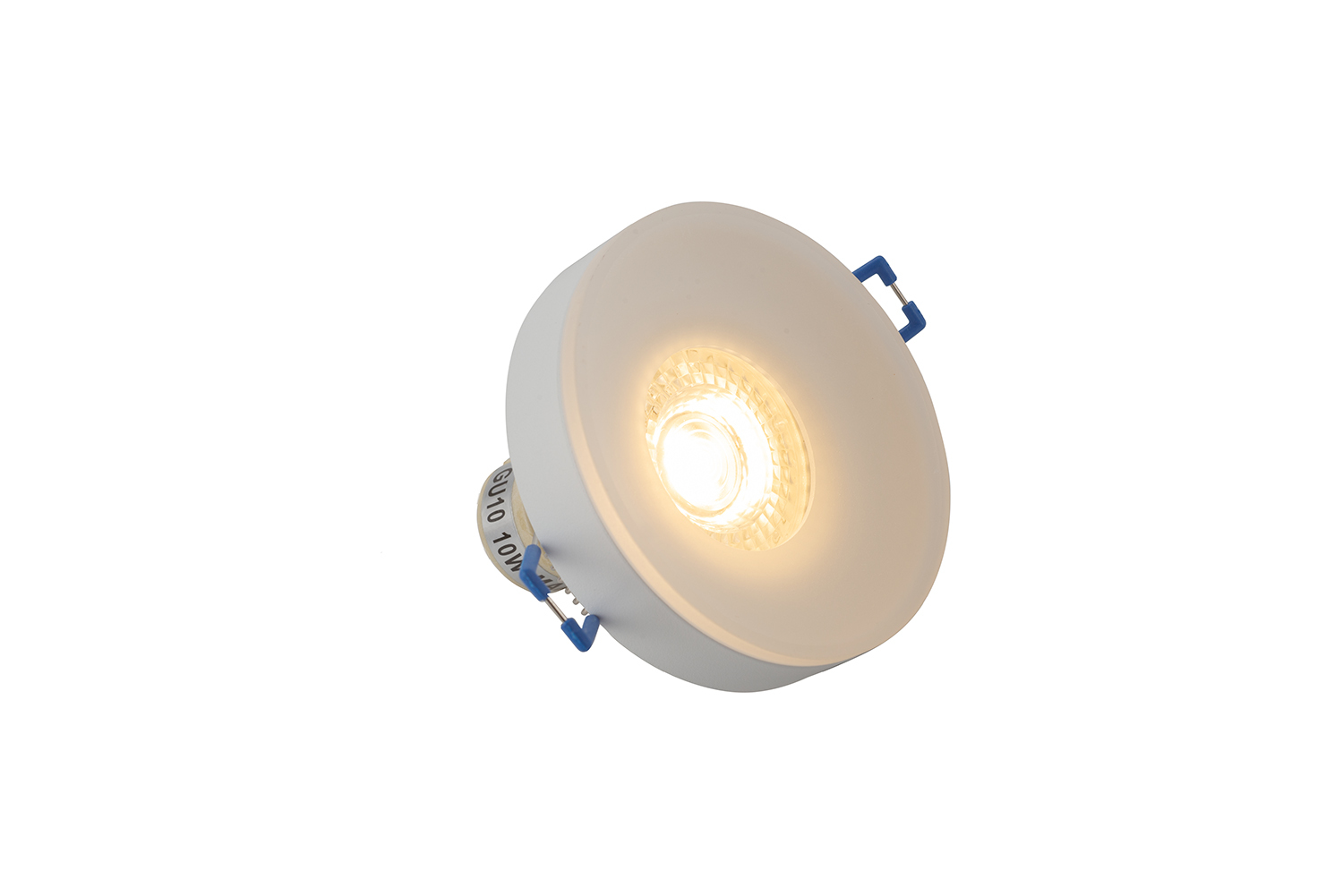 Встраиваемый светильник GU10 белый алюминий/пластик Denkirs DK4032-WH DK4032-WH