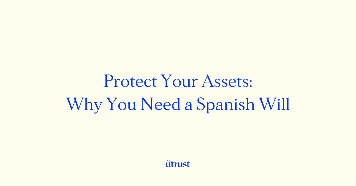 Legal document outlining the importance of making a Spanish Will for expats and property owners.