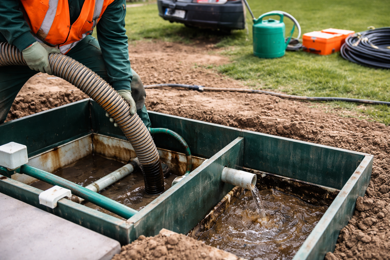 Колодец во дворе