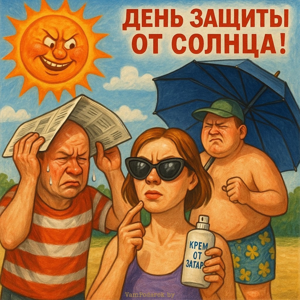 27 мая - День защиты от солнца - открытка