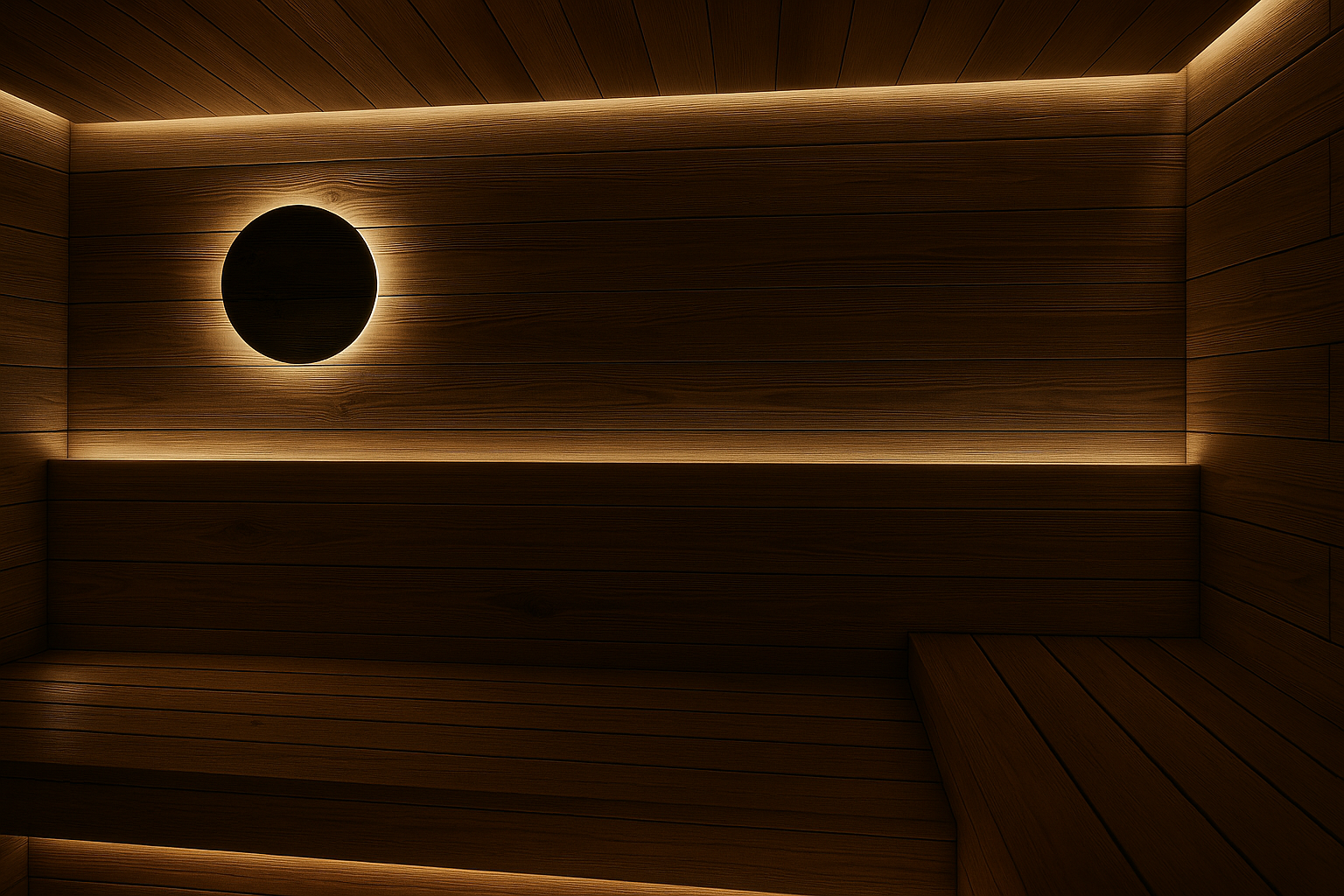 Частная баня — композиция из TREELIGHT ORB