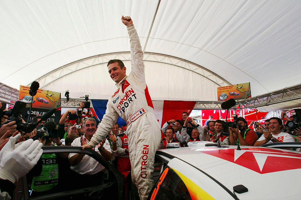 Чемпион мира по ралли 2004 года Себастьен Лёб, Citroën Xsara WRC (23 DDM 92), ралли Корсика 2004