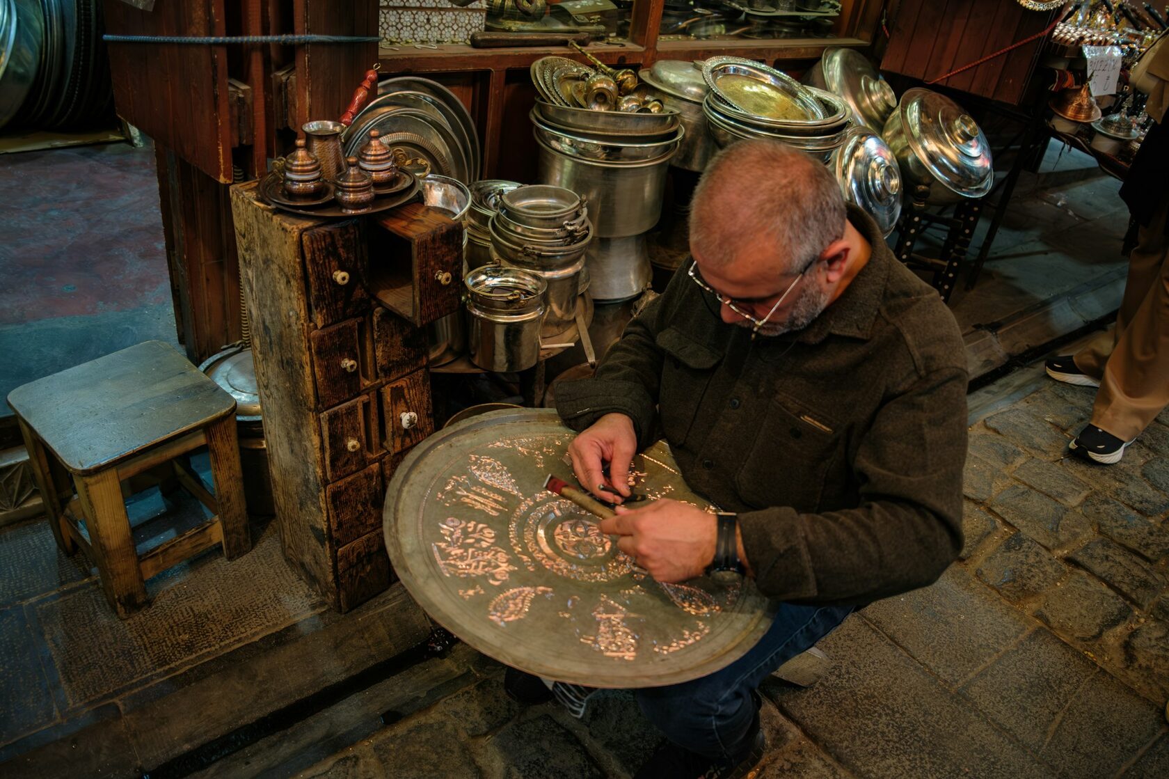 Процесс гравировки
