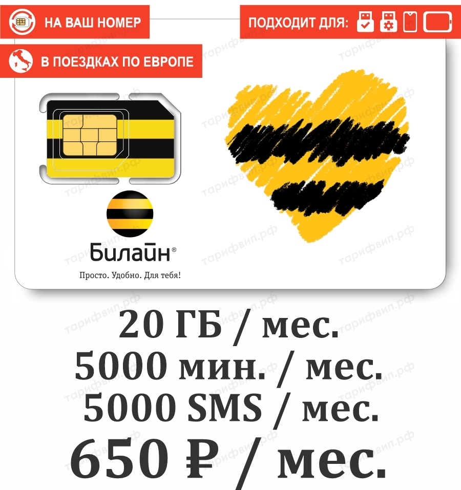 Тариф премиальный билайн описание