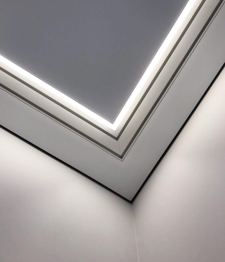 Скрытые карнизы потолок