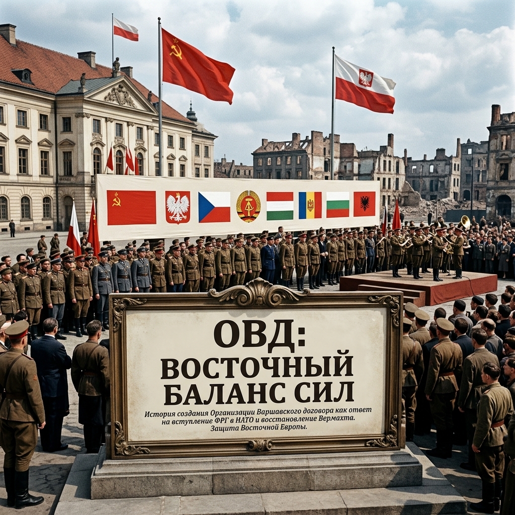 Варшавский договор как стратегический ответ на расширение НАТО в Европе