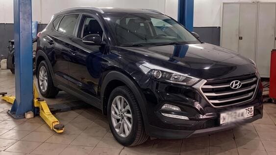 Hyundai Tucson в техцентре Акпп-Сервис