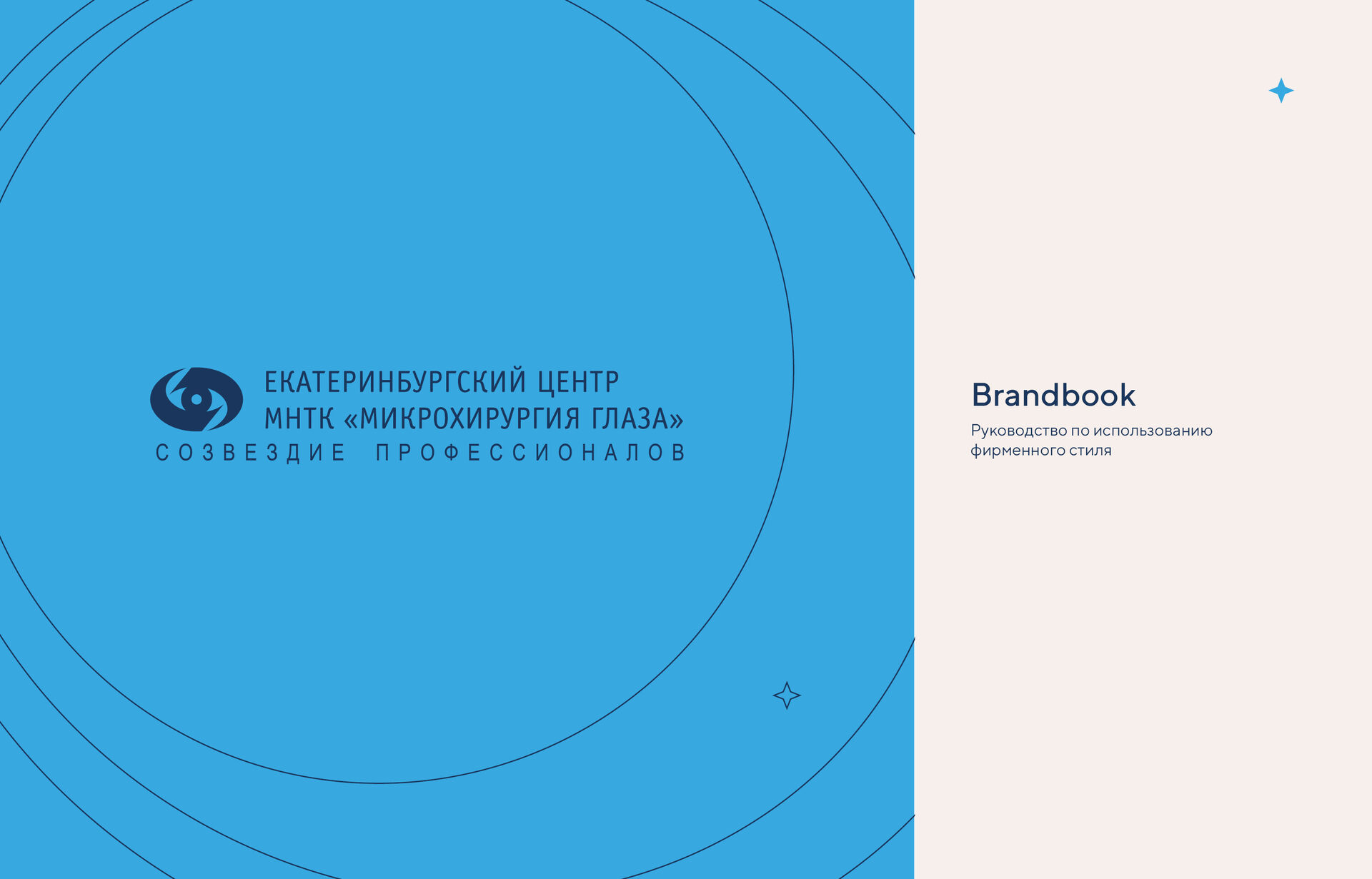 Брендбук медицинской организации центр МНТК «Микрохирургия глаза»