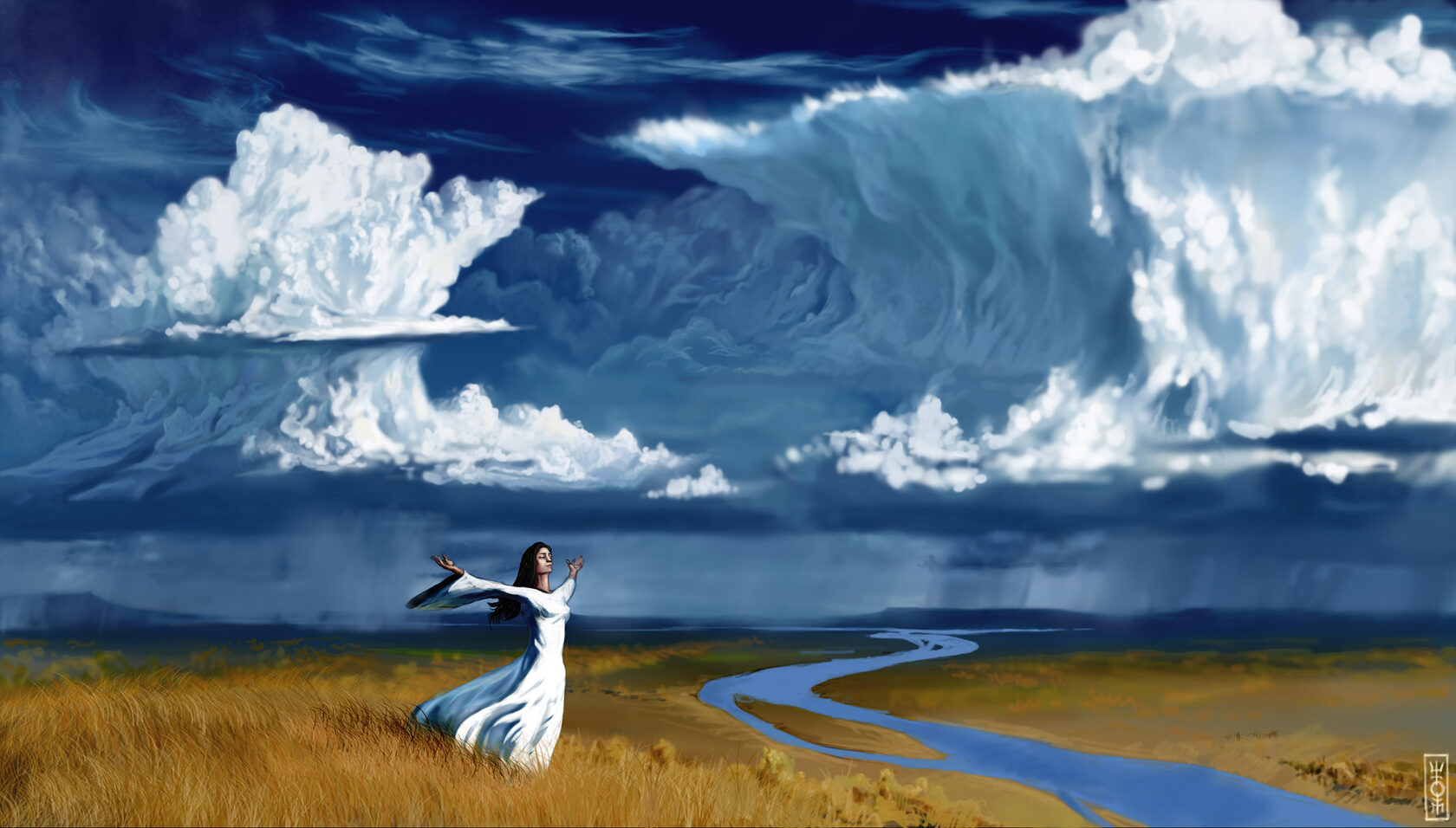 Песня она свежего воздуха. Художник Artem rhads Cheboha. Ветер картины художников. Сюрреализм небо.