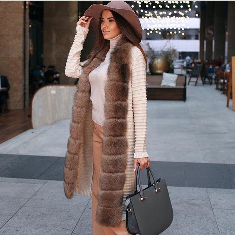Женское пальто с меховым воротником - купить в Москве в интернет-магазине фабрики Ольга
