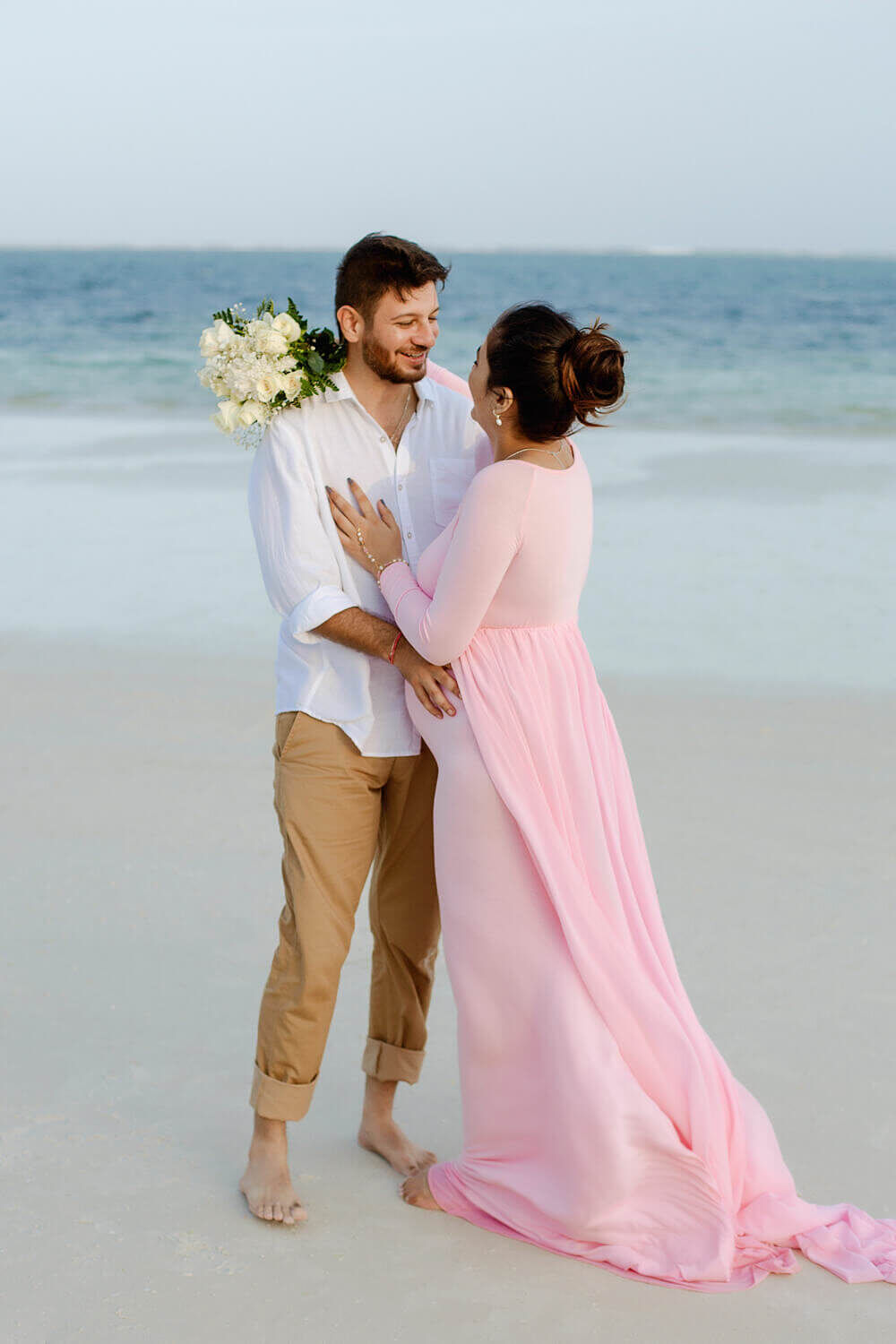 Capturing the Beauty of Motherhood: Maternity Photography on Mombasa's Jumeirah Beach