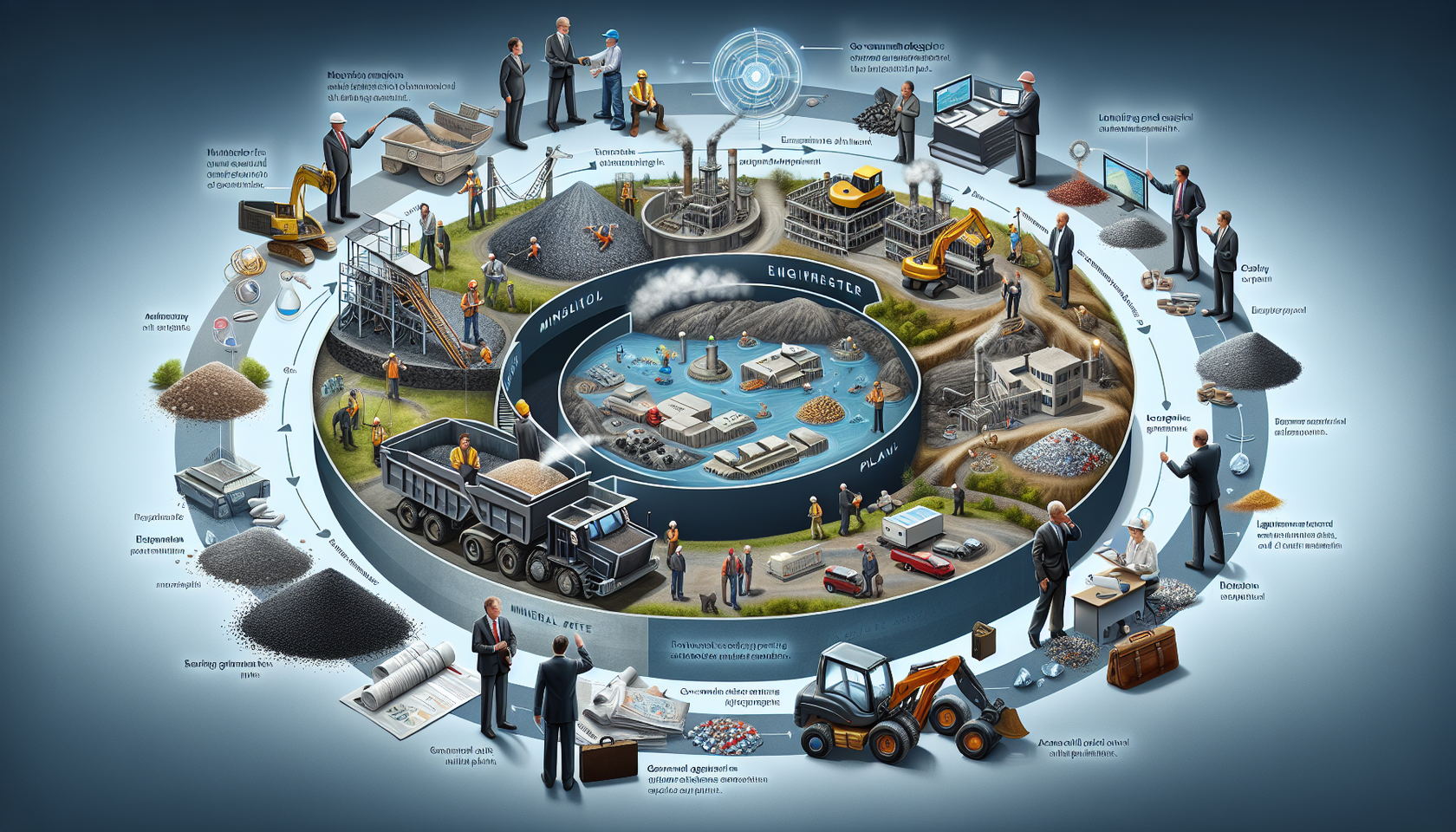 Успешная геологоразведка и добыча полезных ископаемых невозможны без правильной организации процесса утверждения проектов горного отвода, требующего слаженного взаимодействия различных ключевых участников