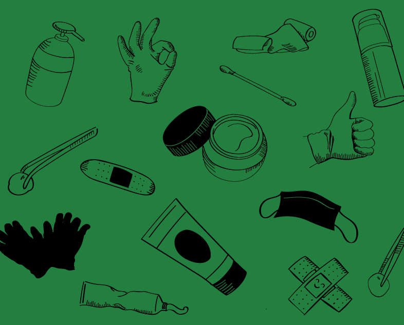 Уход за татуировкой и пирсингом