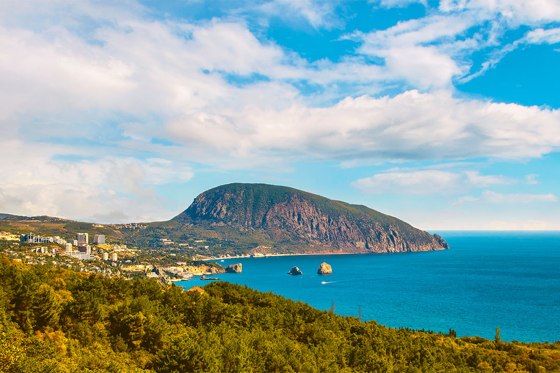 Гора медведь в Крыму Легенда