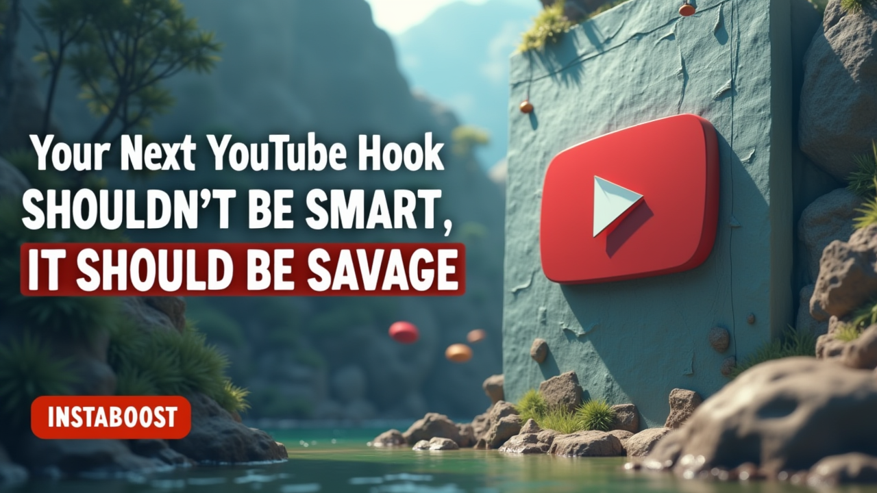 Your Next Youtube Hook Shouldn’t Be Smart — It Should Be Savage