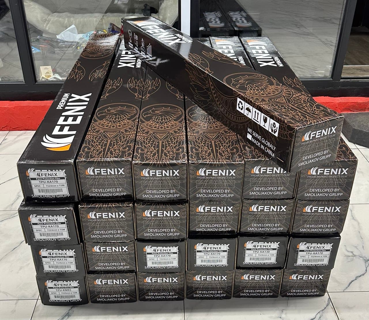 антигравийная пленка Fenix