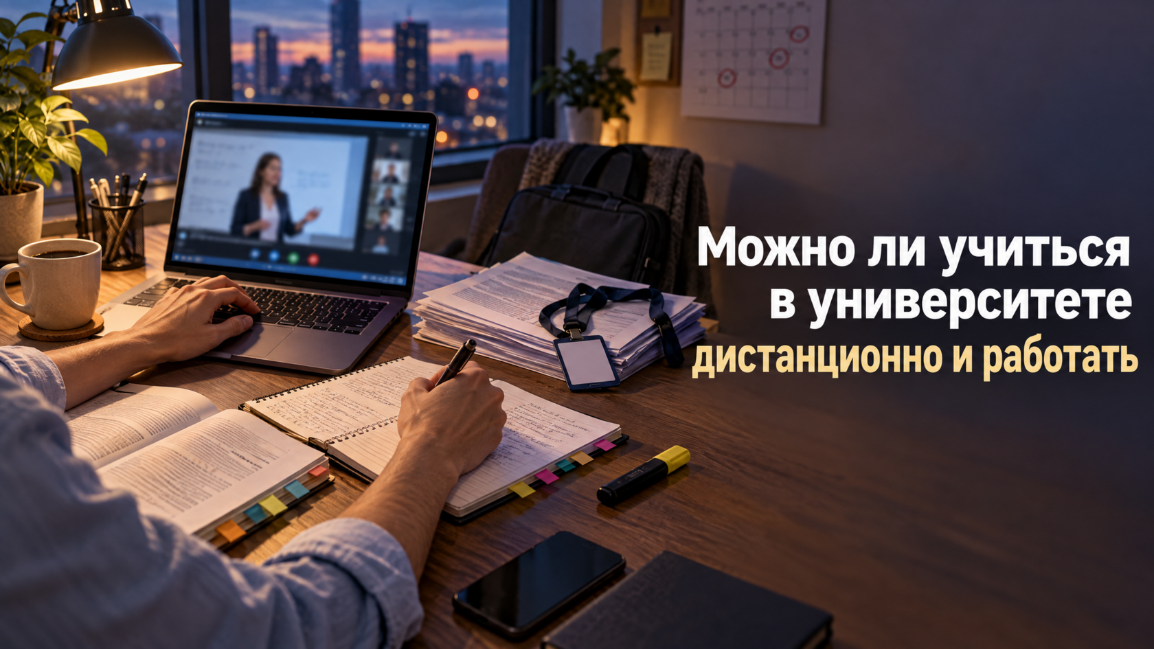 Можно ли учиться в университете дистанционно и работать