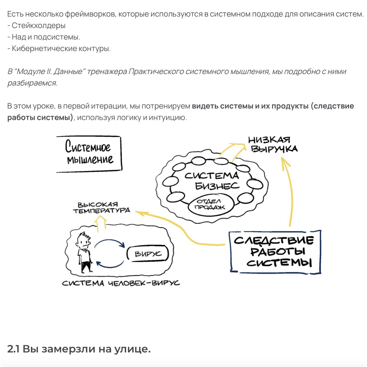 Тренажёр «Практическое системное мышление»