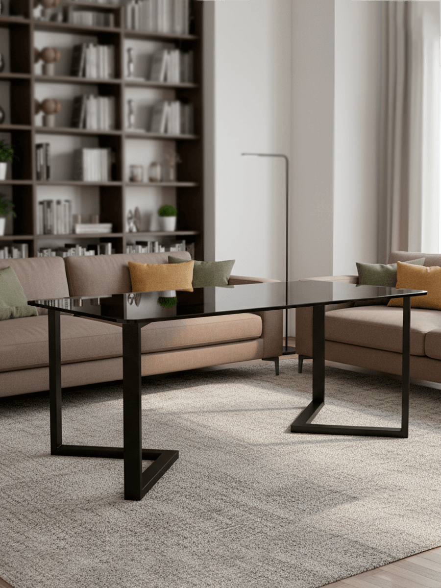 V-образные и Y-образные металлические ножки для дизайнерской мебели