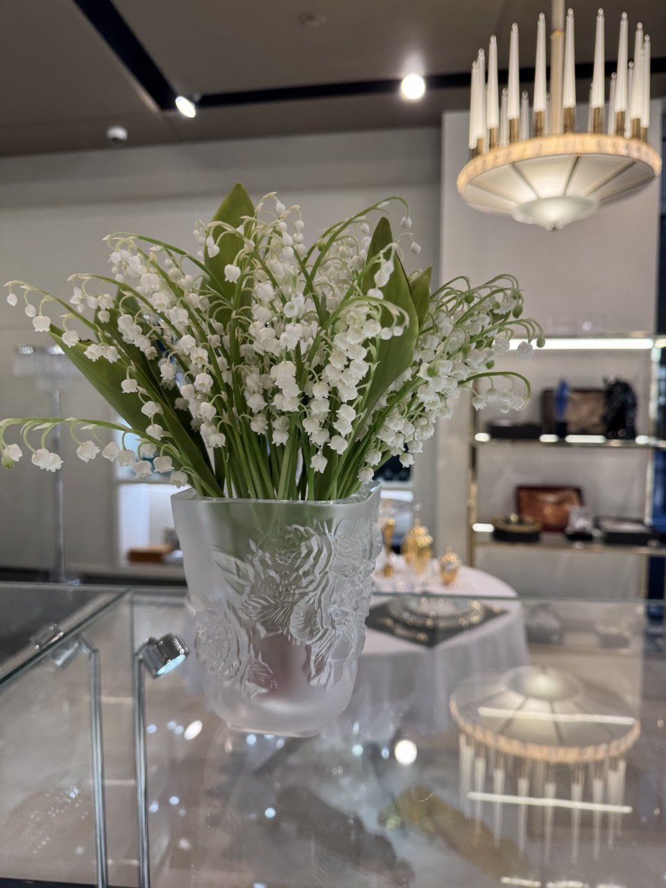 Ландыши handmade; ручная работа; цветы из фарфора 