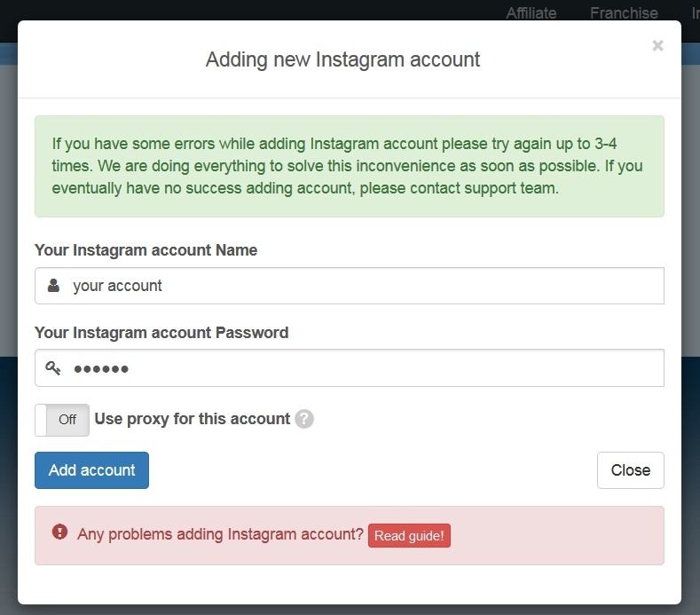How to add an Instagram account to the Bigbangram service? - 789 x 693 png 171kB