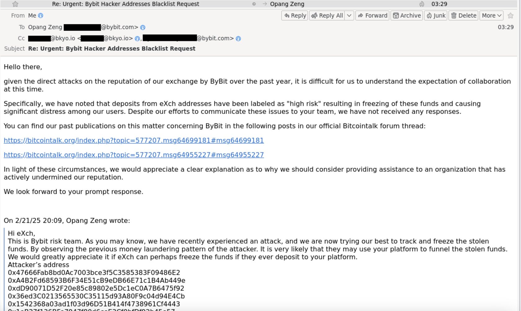 The Biggest Theft in Cryptocurrency History “Bybit Exploit” Full  Investigation (Part 2)