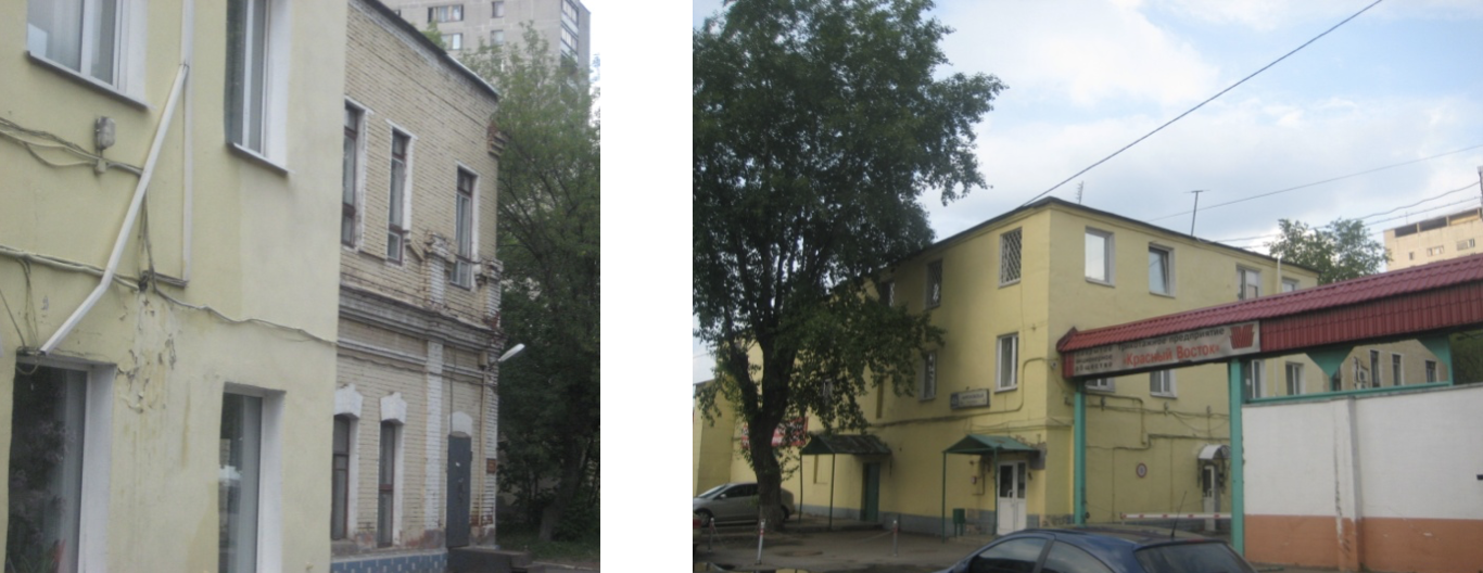 Корпуса фабрики «Красный Восток» перед сносом. 2011 г. Фотографии Сергея Клычкова.