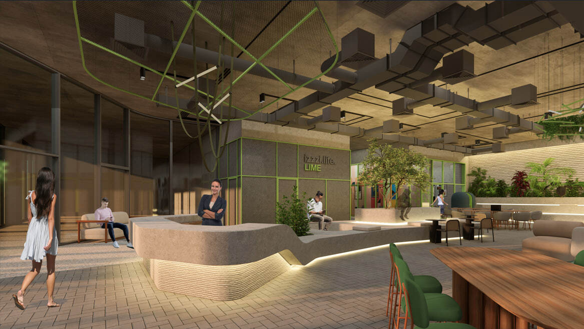 IZZZI LIFE Lime lobby