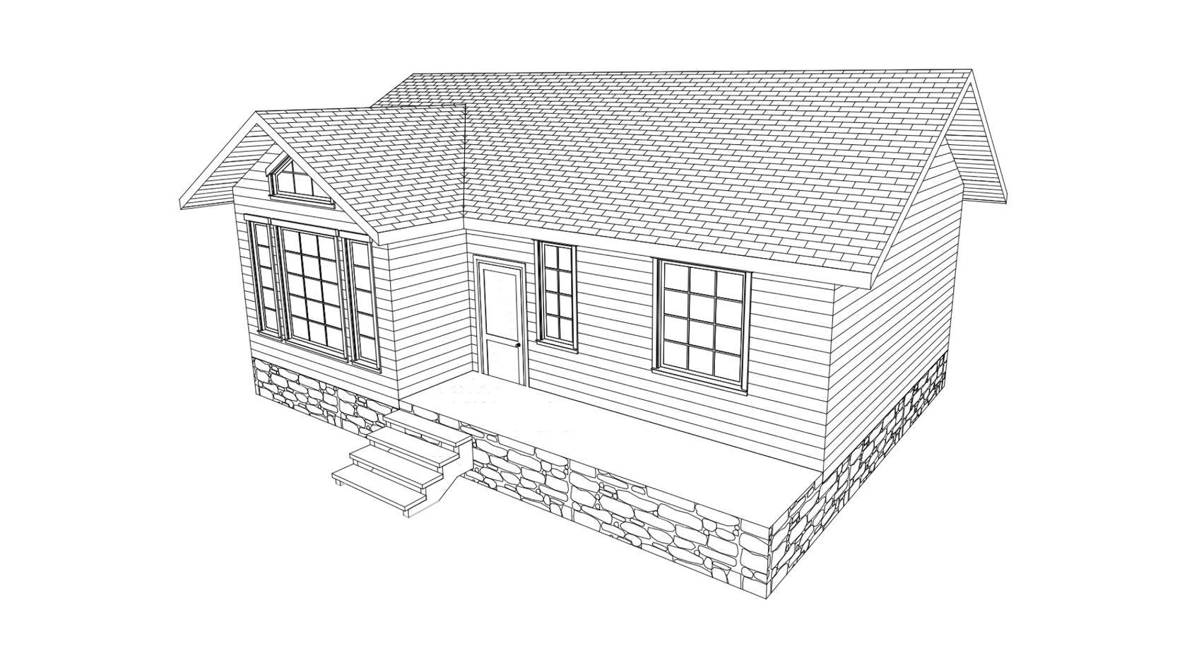 Projects of houses 8 by 10 meters +75 photo examples