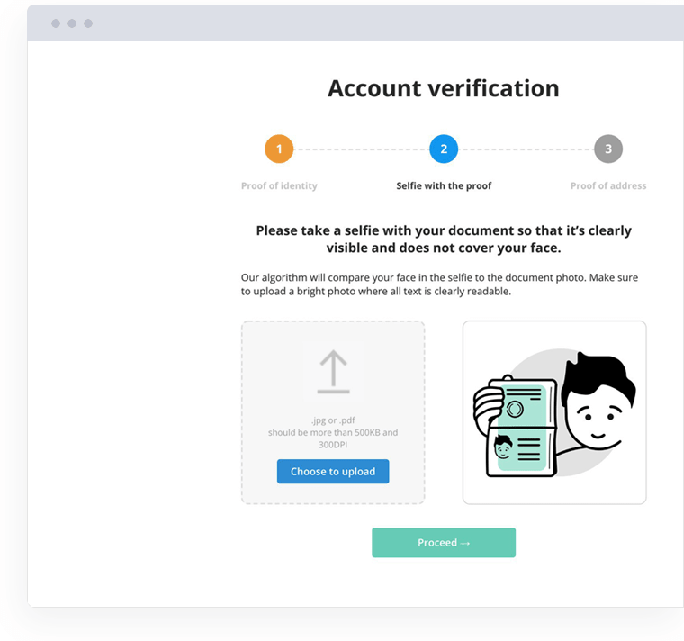 Форма kyc образец