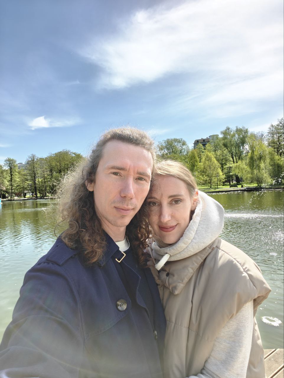 Мария и Валерий в процессе диалога