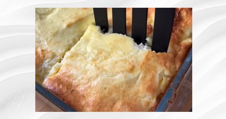 Приготовление творожной запеканка «Всё по три» в духовке: шаг 5