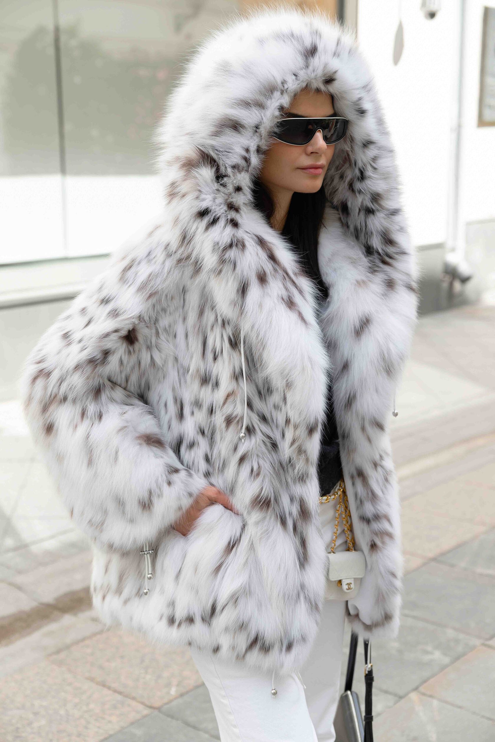 Шуба из рыси